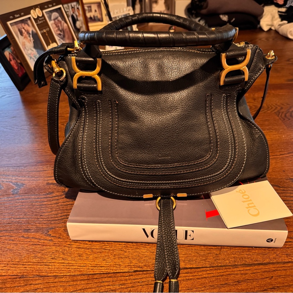 Chloe Signature Marcie Satchel Bag | Large| Very Good Condition